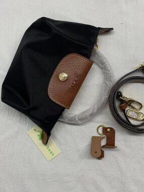 🖤Longchamp Black Mini Crossbody – Le Pliage